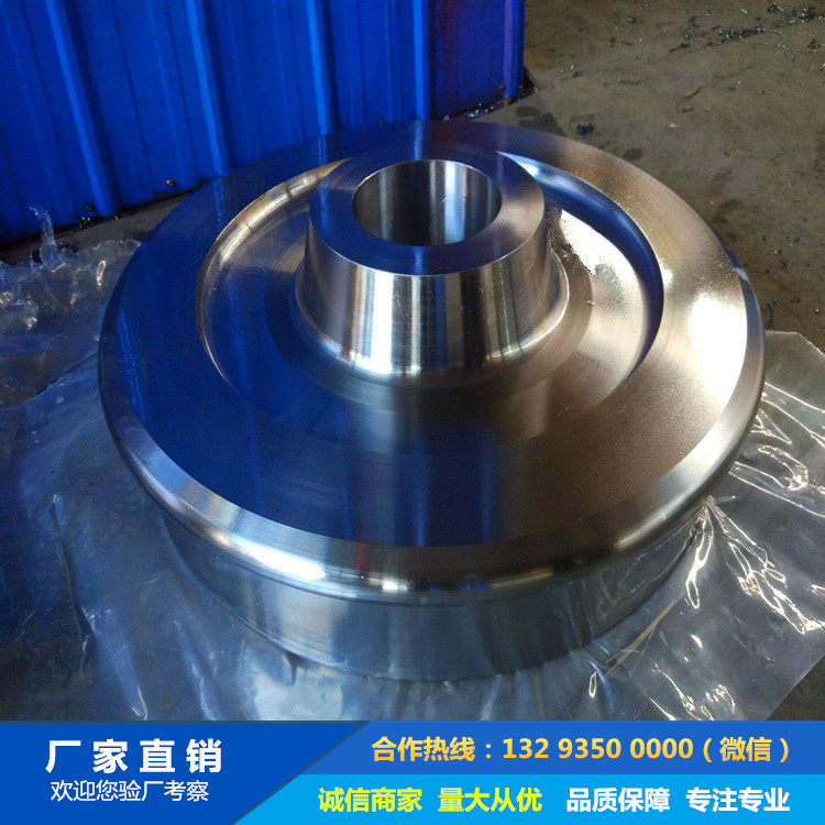 鍛造回轉爐托輪車輪鍛件